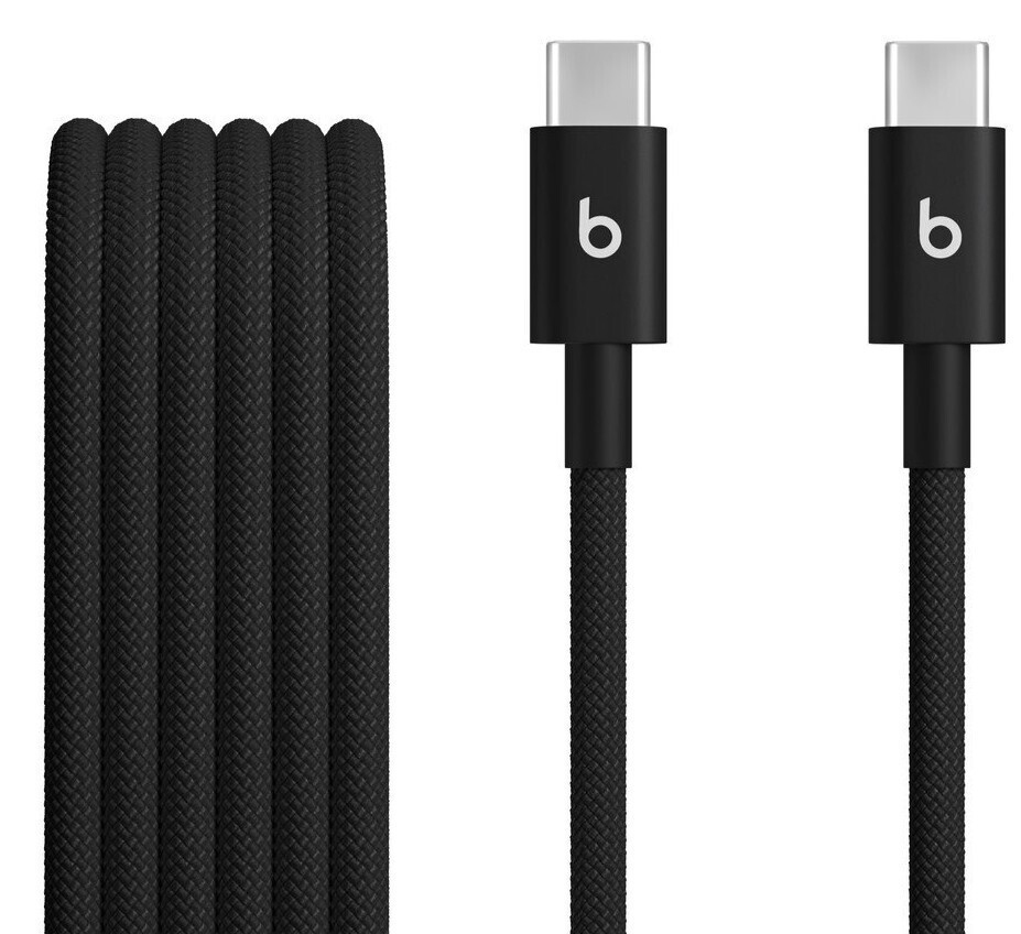 Apple Beats Braided USB-C Data Cable 1.5m 60W Black (MDGA4ZM/A) Apple Beats Braided USB-C Data Cable 1.5m 60W Black (MDGA4ZM/A)