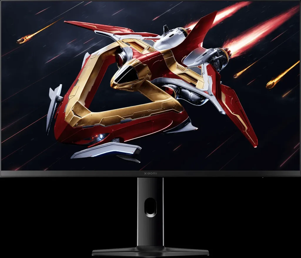 Οθόνη Xiaomi Gaming Monitor G Pro 27Qi 2026 IPS HDR Monitor 27" QHD (ELA6394EU) Μπροστινή όψη της Xiaomi G Pro 27Qi με τη βάση