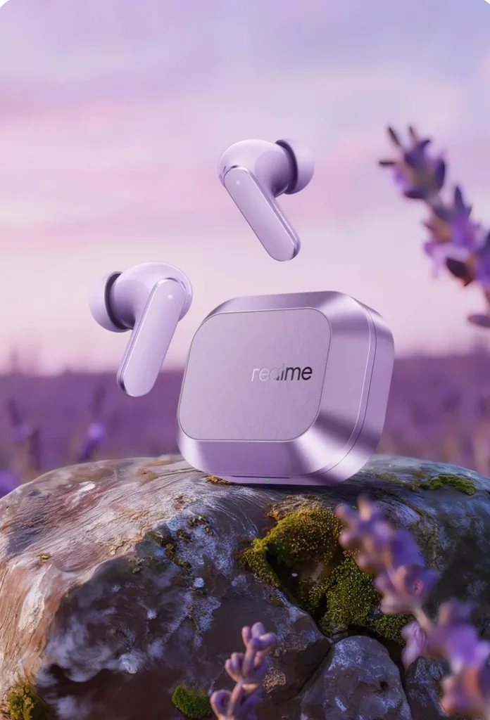 Realme Buds Air 8 Master Purple EU (RMA2407) realme Buds Air8 σε Master Purple με τη θήκη φόρτισης