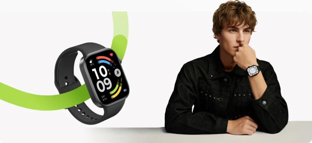 REDMI Watch 6 Obsidian Black στον καρπό