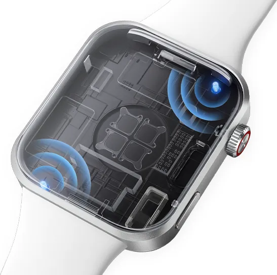 Smartwatch Xiaomi Redmi Watch 6 Silver Gray (BHR08CUGL) Ηχείο και μικρόφωνο του REDMI Watch 6