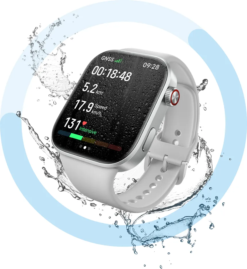 Smartwatch Xiaomi Redmi Watch 6 Silver Gray (BHR08CUGL) REDMI Watch 6 Silver Gray και νερό