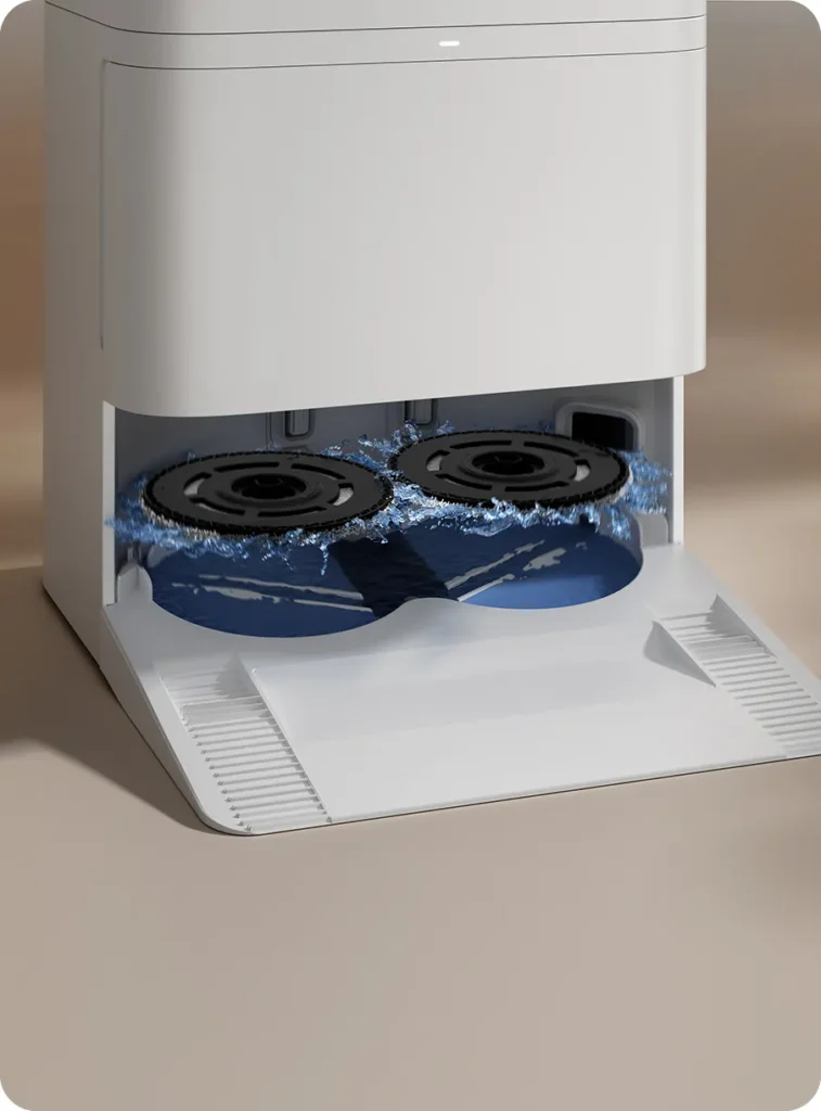 Xiaomi Mi Robot H50 Σκούπα Ρομπότ με Wi-Fi White (BHR08GUEU) Πλύση πανιών στον σταθμό του Xiaomi H50