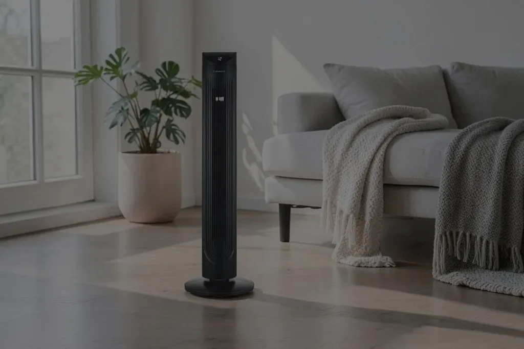 Morris MTF-16256 Tower Fan Black (MTF-16256) Ανεμιστήρας στήλη Morris MTF-16256 σε σαλόνι