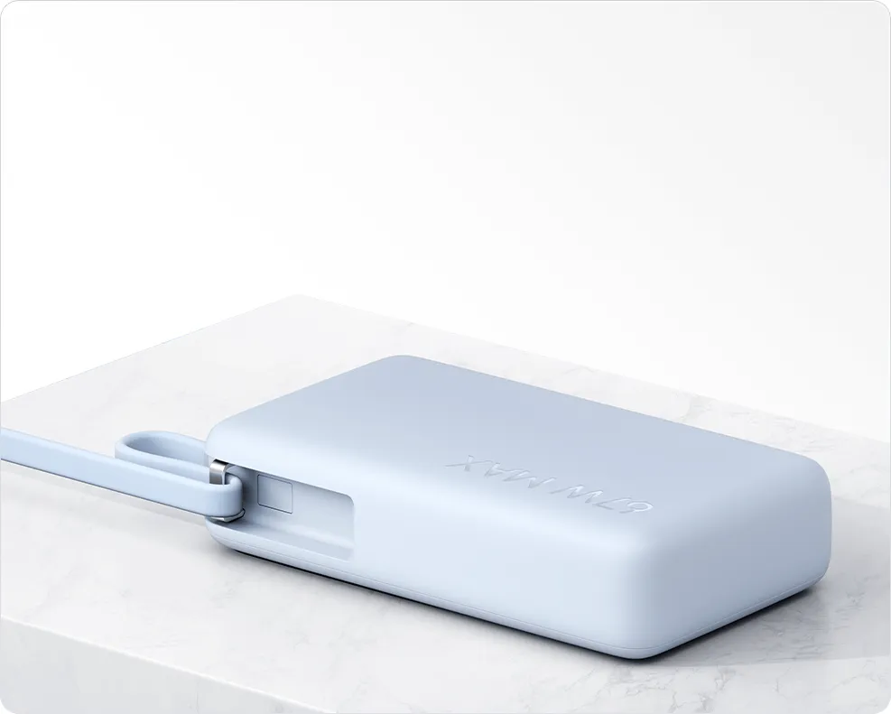 Xiaomi 67W Power Bank 10000mAh Int.cab Ice Blue (BHR08NZGL) Το Xiaomi 67W Power Bank 10000 σε απόχρωση Ice Blue
