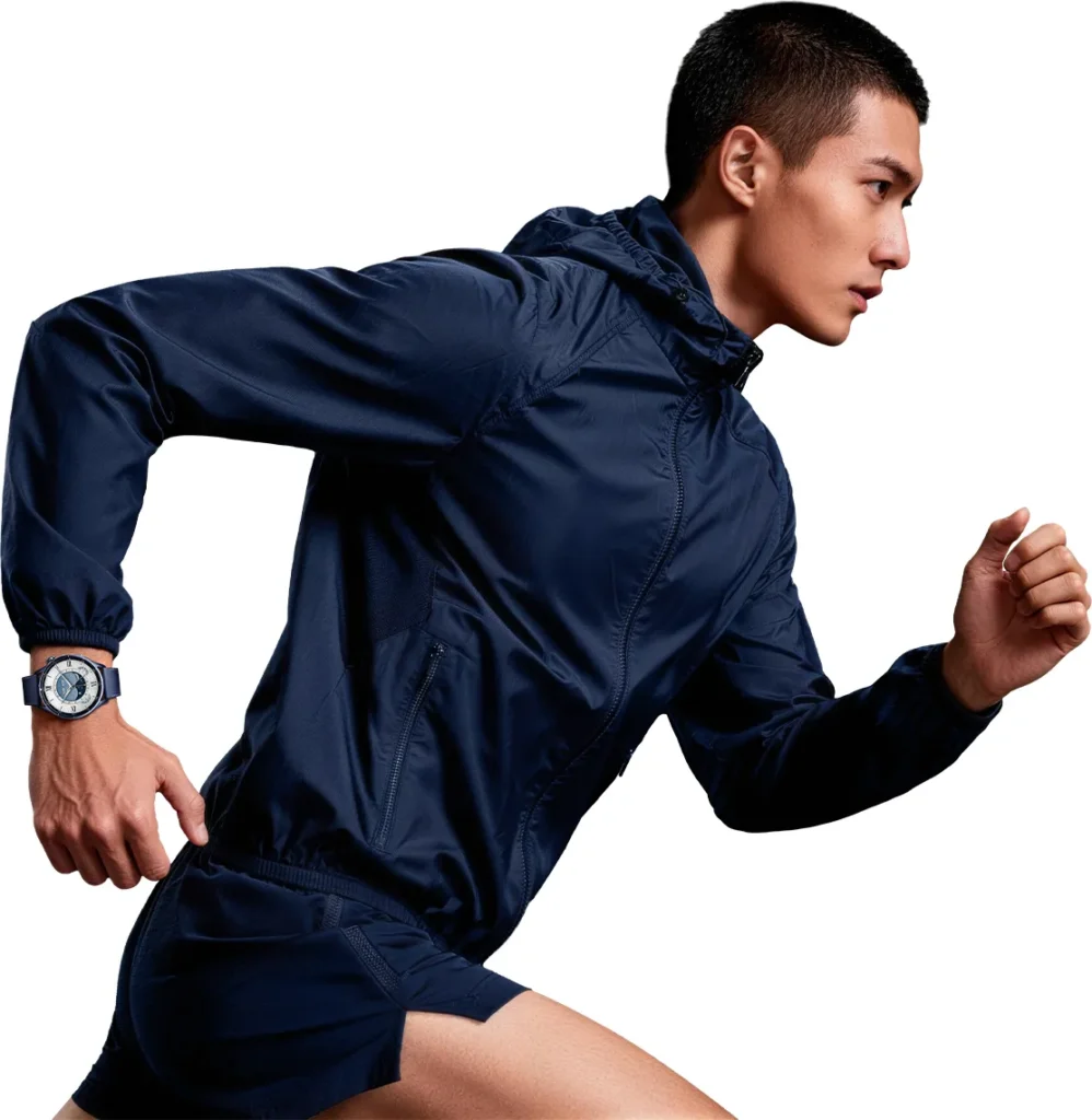 Xiaomi Watch S5 46mm Blue (BHR08ITGL) Δρομέας με το Xiaomi Watch S5 στον καρπό