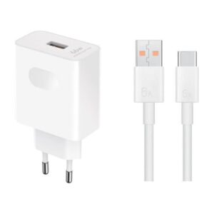 Honor Φορτιστής με Θύρα USB-A Με Καλώδιο 66W Λευκός (HN-200330E00) – εικόνα 5