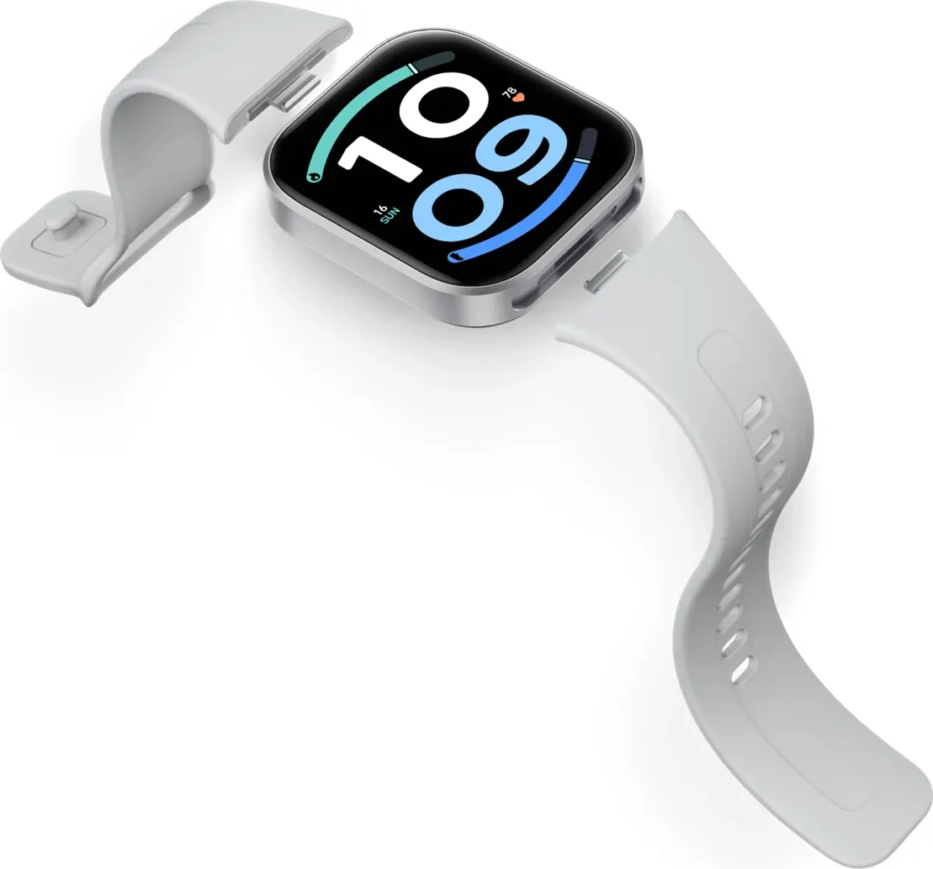 Smartwatch Redmi Watch 6 Active 45mm Matte Silver (BHR09CXGL) REDMI Watch 6 Active σε Matte Silver με λουράκι