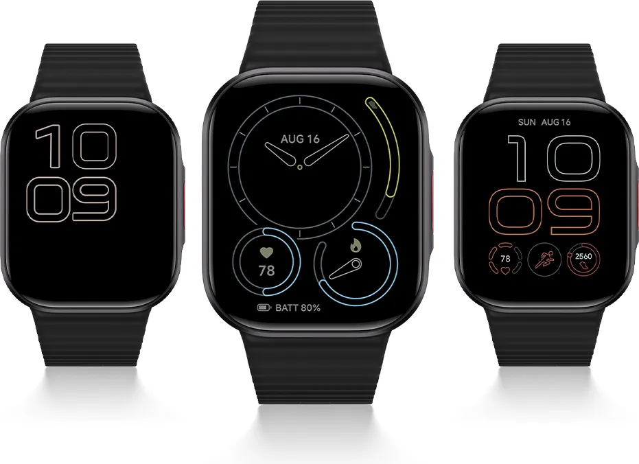 Smartwatch Xiaomi Redmi Watch 6 Lite 48mm Μαύρο (BHR09CWGL) REDMI Watch 6 Lite σε μαύρο με διαφορετικές οθόνες ρολογιού