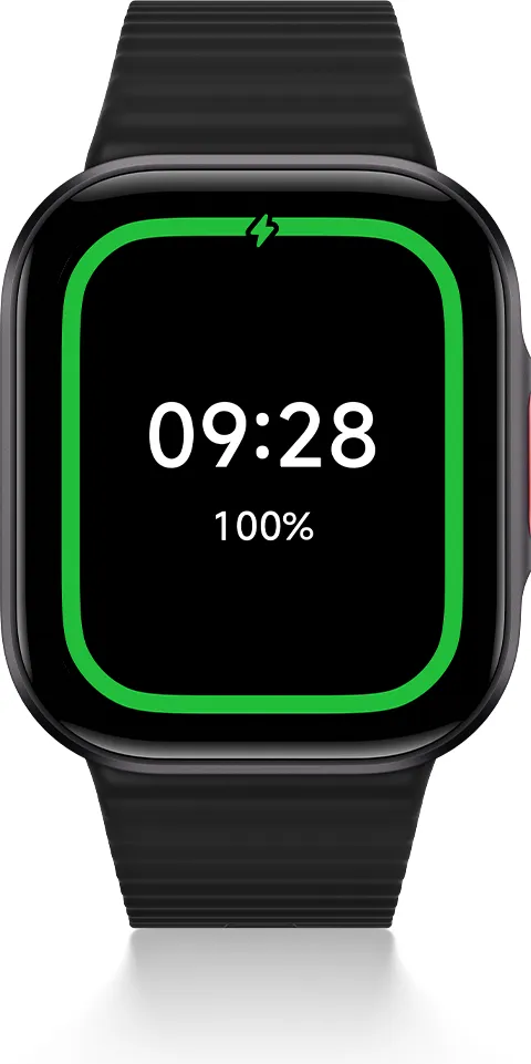 Smartwatch Xiaomi Redmi Watch 6 Lite 48mm Μαύρο (BHR09CWGL) REDMI Watch 6 Lite μαύρο κατά τη φόρτιση