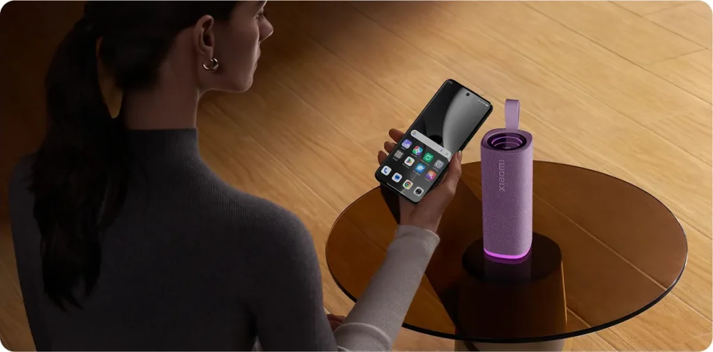 Xiaomi Φορητό Bluetooth Ηχείο Sound Play 18W Μωβ (QBH4431GL) Xiaomi Sound Play σε μωβ στο σπίτι