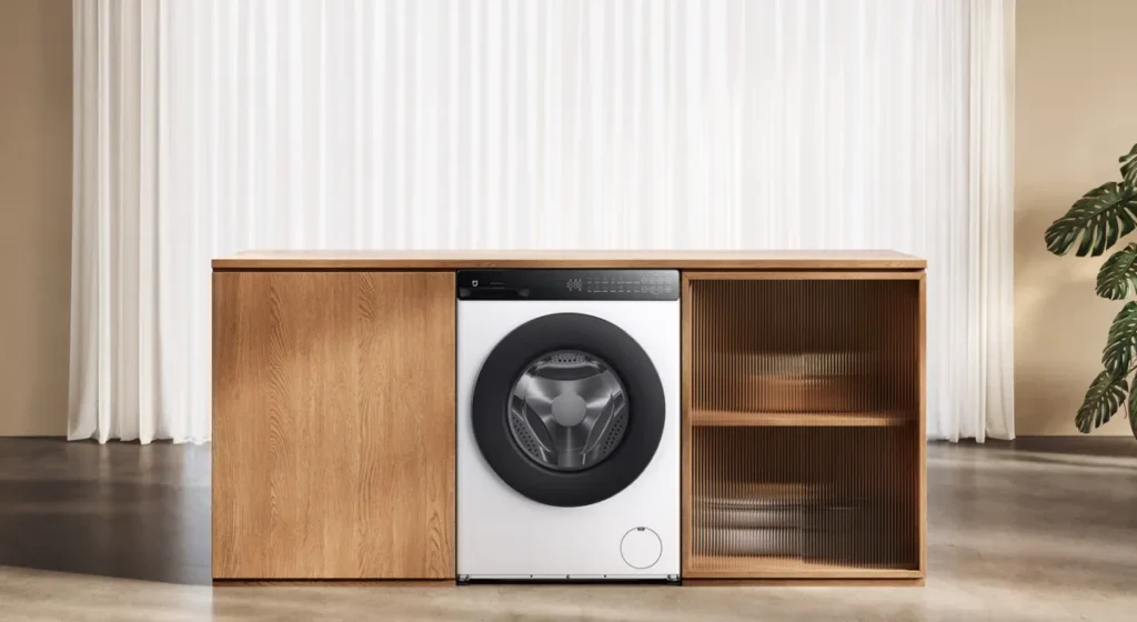 Xiaomi Mijia Front Load Washer 8kg (QMP4672EU) Πλυντήριο Xiaomi Mijia Front Load Washer 8kg σε εσωτερικό χώρο