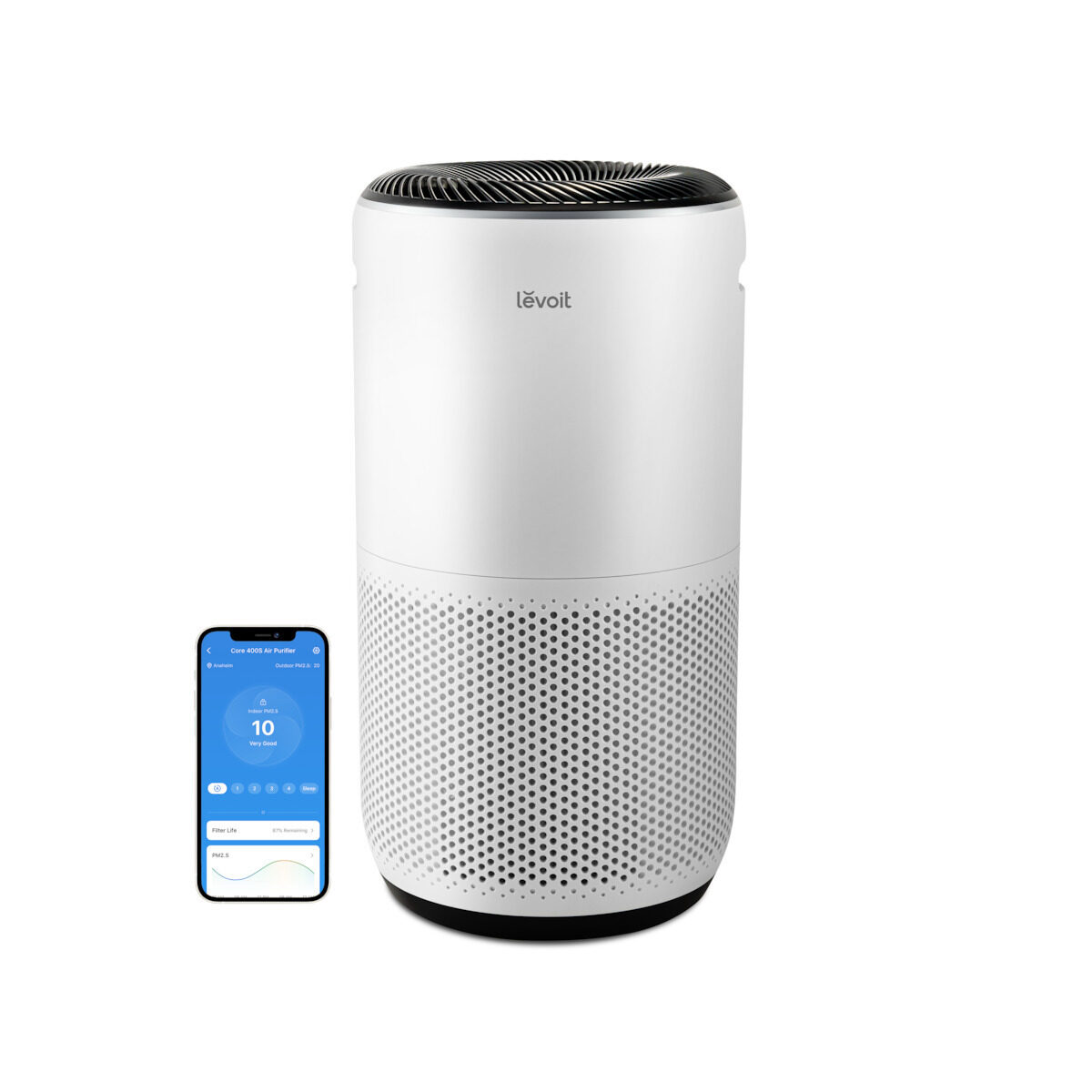 Levoit Core 400S WiFi Air Purifier για χώρους έως 83㎡ (400S) Levoit Core 400S WiFi Air Purifier για χώρους έως 83㎡ (400S)