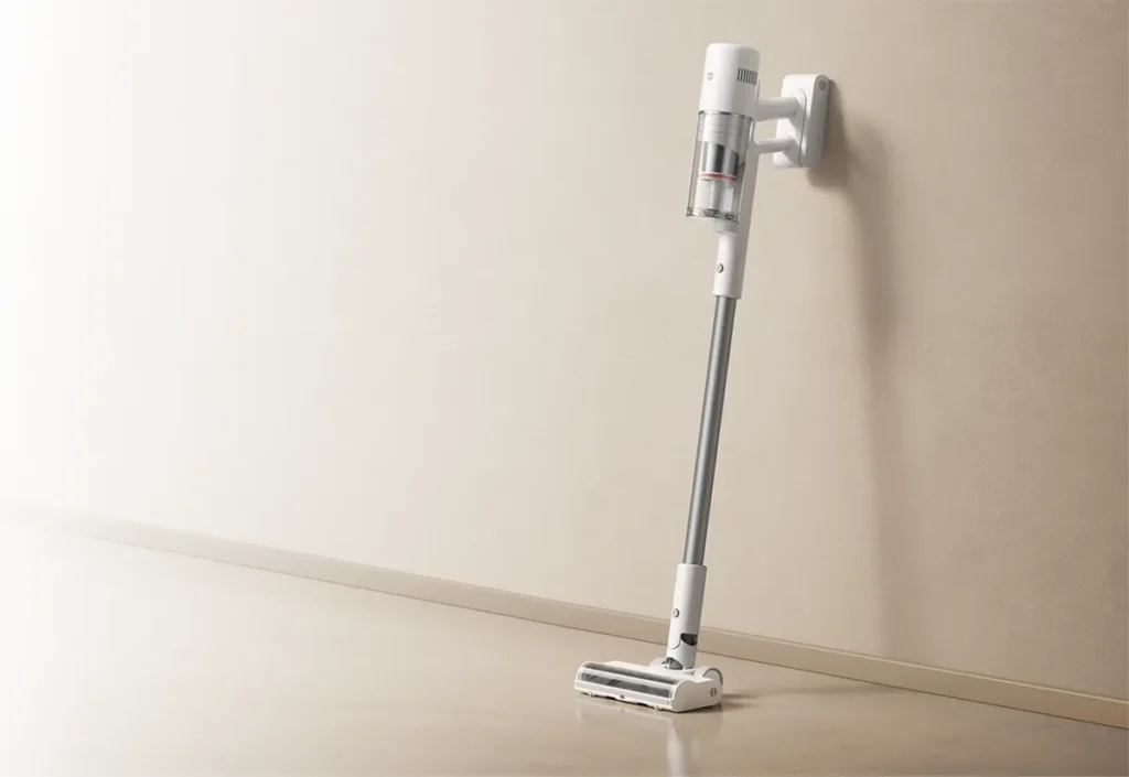 Xiaomi Mijia Vacuum Cleaner 4 Επαναφορτιζόμενο Σκουπάκι Stick 29.6V (BHR09C4EU) Mijia Vacuum Cleaner 4 στη βάση τοίχου