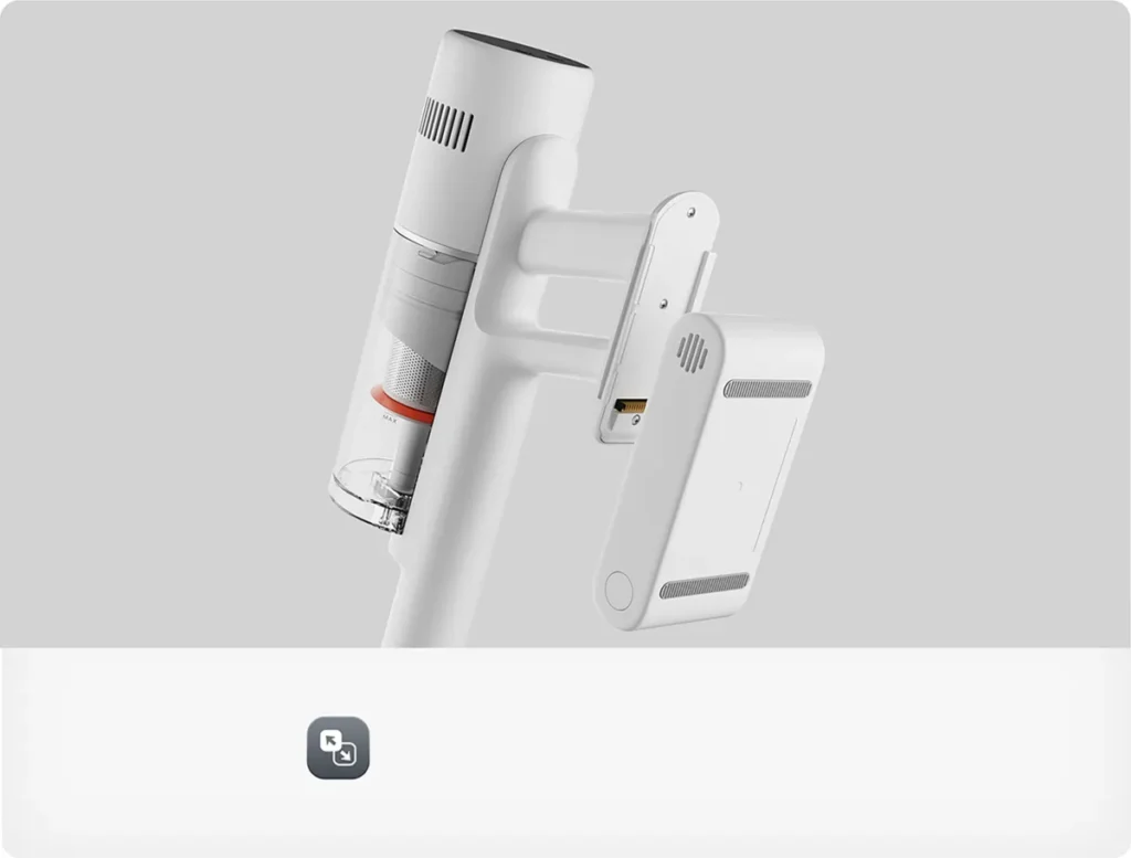 Xiaomi Mijia Vacuum Cleaner 4 Επαναφορτιζόμενο Σκουπάκι Stick 29.6V (BHR09C4EU) Αποσπώμενη μπαταρία της Mijia Vacuum Cleaner 4
