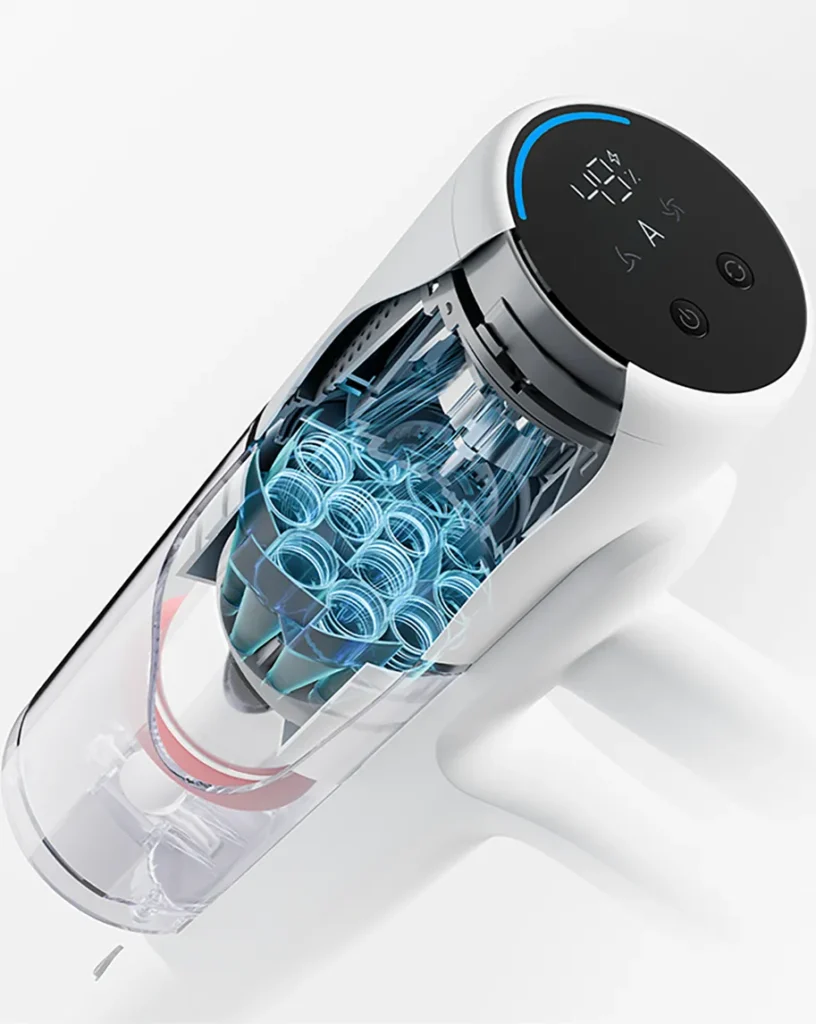 Xiaomi Mijia Vacuum Cleaner 4 Επαναφορτιζόμενο Σκουπάκι Stick 29.6V (BHR09C4EU) Κυκλωνικός διαχωρισμός 12 κώνων