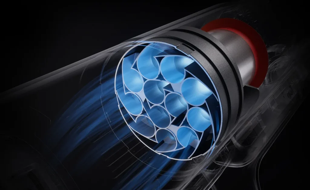 Xiaomi Mijia Vacuum Cleaner 4 Pro Επαναφορτιζόμενο Σκουπάκι Stick 25.9V (BHR09C1EU) Κυκλωνικός διαχωρισμός σκόνης
