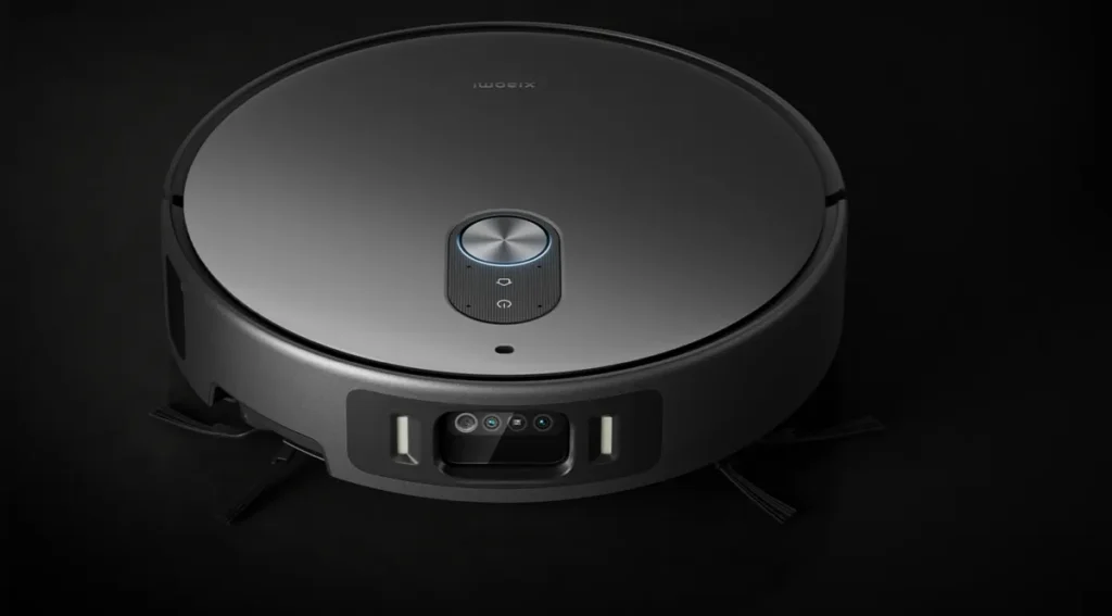 Xiaomi Robot Vacuum 6 Max Σκούπα Ρομπότ με Wi-Fi Warm Grey (BHR08V2EU) Η Robot Vacuum 6 Max από πάνω με τον αισθητήρα λέιζερ