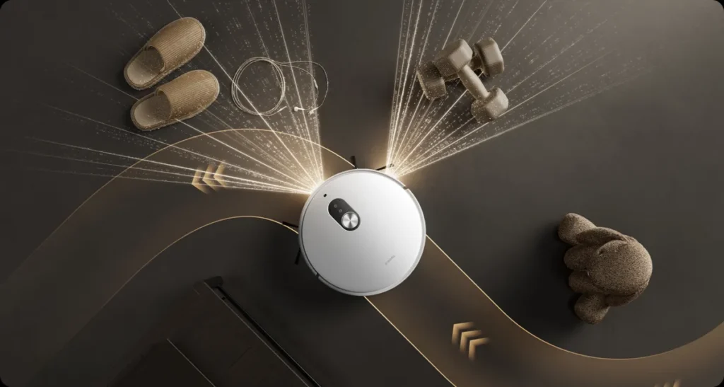 Xiaomi Robot Vacuum 6 Pro Σκούπα Ρομπότ με Wi-Fi White (BHR08X0EU) AI αναγνώριση εμποδίων της Robot Vacuum 6 Pro